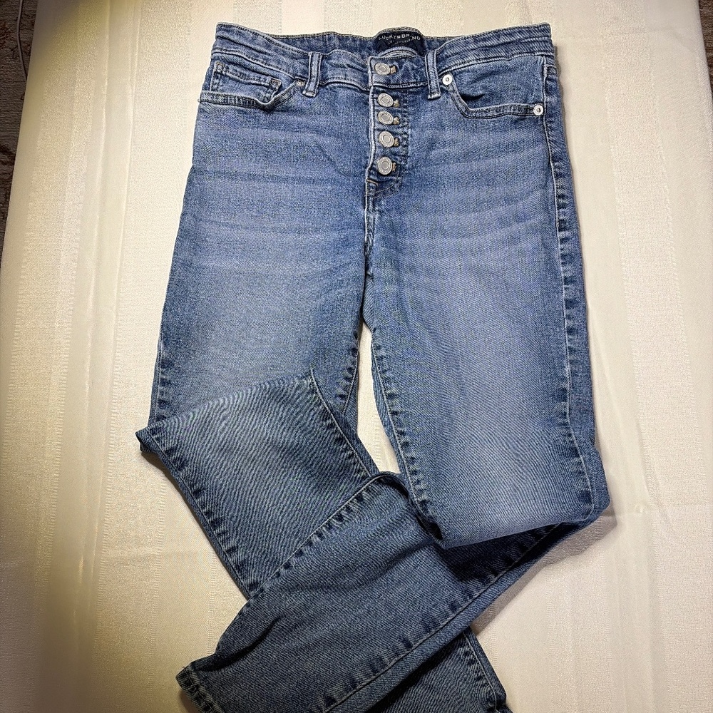 Lucky Brand Blue Skinny Jeans